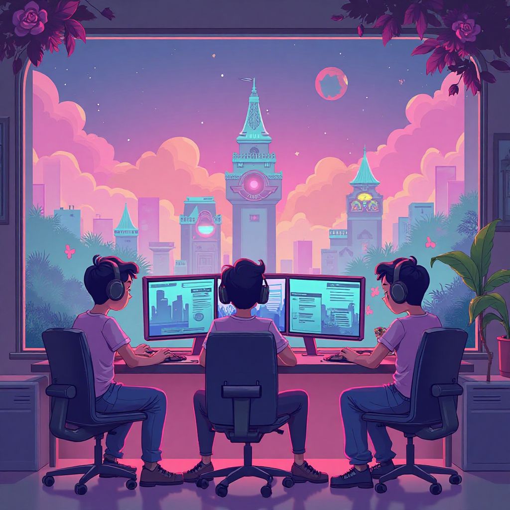 Equipe parisienne du studio Tower Rush